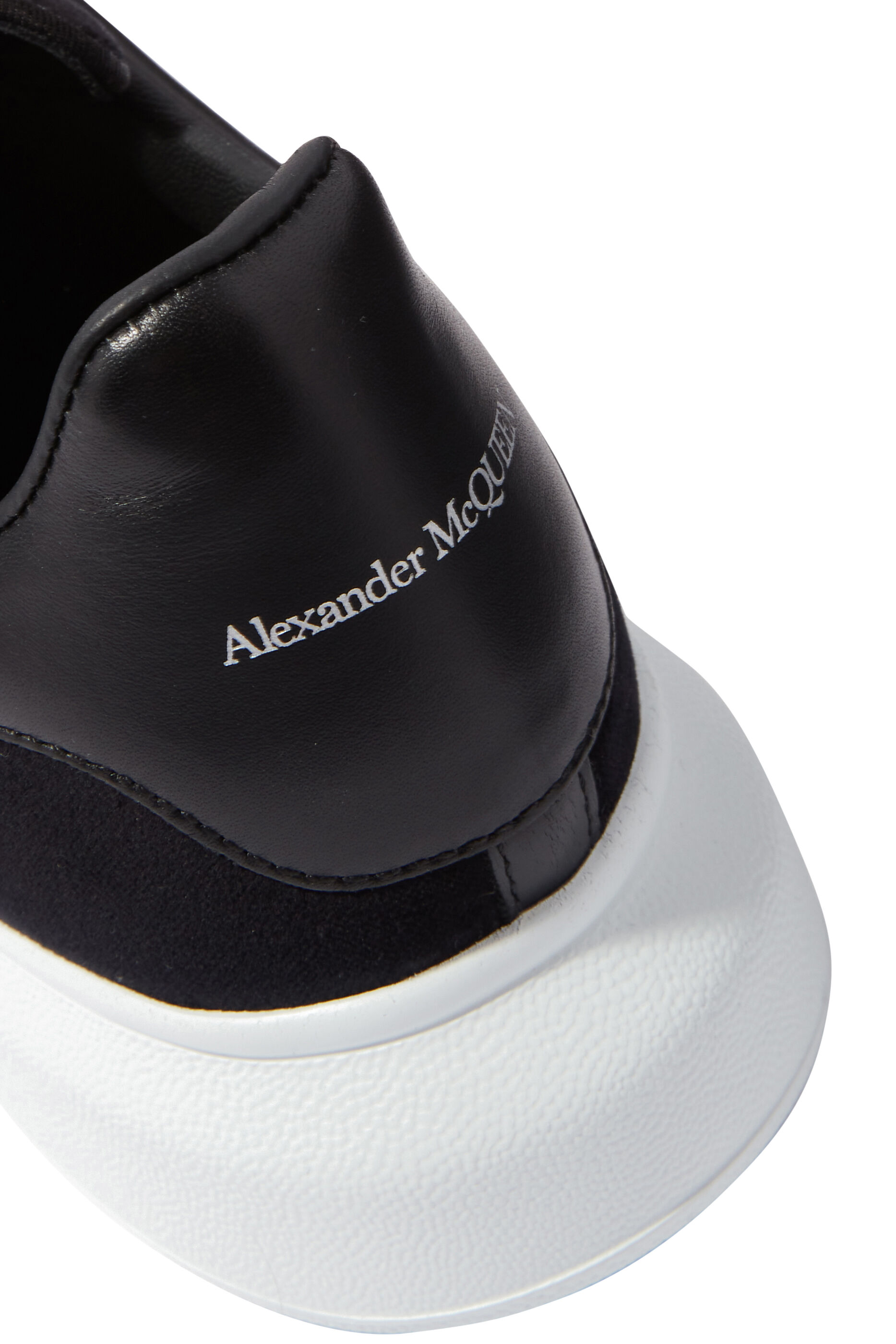 Alexander McQueen Black Velvet Oversized Low Top Sneakers Size 40 Alexander  McQueen | TLC